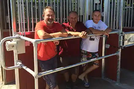 Kontaktpersoner 6 HIT-Aktivservice - Jan, Pawel, Arthur - ett starkt team!